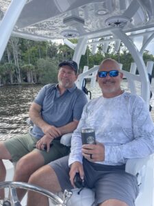 greg prysock joining for part of trip